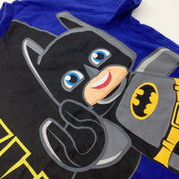 'Batman' Colourful Blue T-Shirt - Boys 4-5 Years