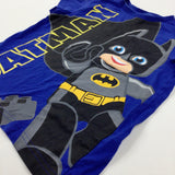 'Batman' Colourful Blue T-Shirt - Boys 4-5 Years