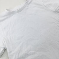 White T-Shirt - Boys 6-7 Years