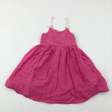 Pink Dress - Girls 6-7 Years