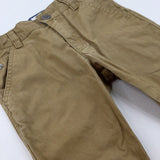 Tan Smart Trousers With Adjustable Waist - Boys 5-6 Years