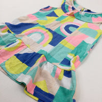 Patterned Colourful Jersey Dress - Boys 4-5 Years