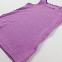 Lilac Vest Top - Girls 5-6 Years