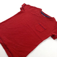 Red Cotton T-Shirt - Boys 12-18 Months