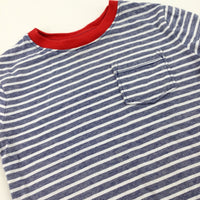 Navy Striped T-Shirt - Boys 12-18 Months