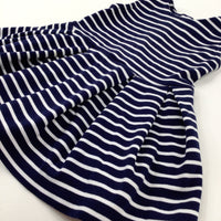 Navy Striped Dress - Girls 12-18 Months