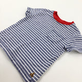 Navy Striped T-Shirt - Boys 12-18 Months