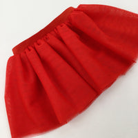 Red Net Party Skirt - Girls 12-18 Months