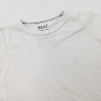 White Cotton T-Shirt - Boys 12-18 Months