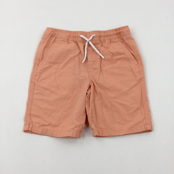 Peach Shorts - Boys 6-7 Years