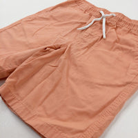 Peach Shorts - Boys 6-7 Years