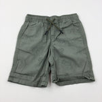 Tigers Khaki Lightweight Shorts - Boys 6-7 Years