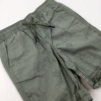 Tigers Khaki Lightweight Shorts - Boys 6-7 Years