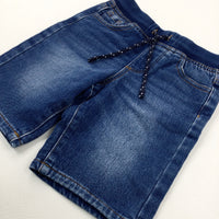 Mid Blue Denim Shorts - Boys 5-6 Years