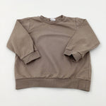 Beige Sweatshirt - Boys 18-24 Months