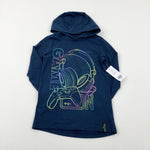 **NEW** 'Game On' Navy Long Sleeve Hooded Top - Boys 7-8 Years