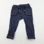 Navy Jersey Trousers - Boys 18-24 Months