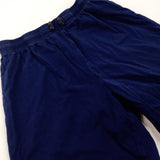 Navy Jersey Shorts - Boys 7-8 Years