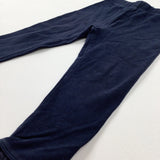 Navy Leggings - Girls 18-24 Months