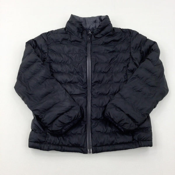 Black Padded Lightweight Jacket - Boys 7-8 Years