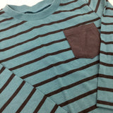 **NEW** Green Striped Long Sleeve Top - Boys 18-24 Months