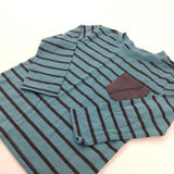 **NEW** Green Striped Long Sleeve Top - Boys 18-24 Months