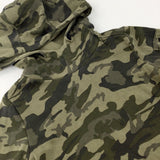 Camouflage Khaki Hoodie - Boys 7-8 Years