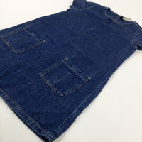 Mid Blue Denim Dress - Girls 7-8 Years