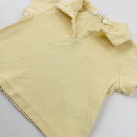 Yellow Cropped T-Shirt - Girls 7-8 Years