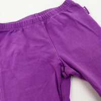 Purple Leggings - Girls 18-24 Months