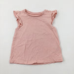 Pink Cotton T-Shirt - Girls 18-24 Months