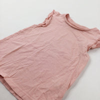 Pink Cotton T-Shirt - Girls 18-24 Months