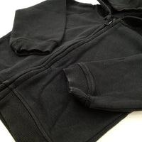 Black Zip Through Hoodie - Boys 2-3 Years