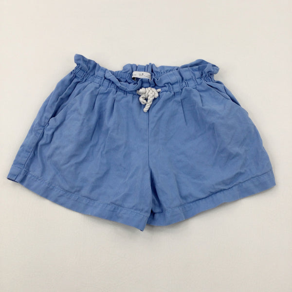 Light Blue Shorts - Girls 8-9 Years