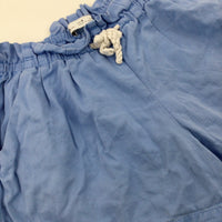 Light Blue Shorts - Girls 8-9 Years