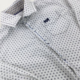 Spotty White Long Sleeve Shirt - Boys 2-3 Years