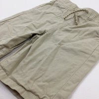 Tan Lightweight Shorts - Boys 12-18 Months