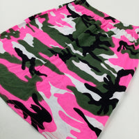 Camouflage Pink & Green Skirt - Girls 9-10 Years