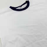 White Cotton T-Shirt - Boys 10-11 Years