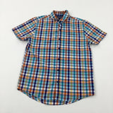 Colourful Checked Shirt - Boys 10-11 Years
