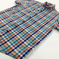 Colourful Checked Shirt - Boys 10-11 Years