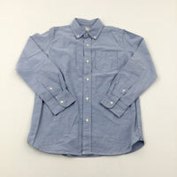 Light Blue Long Sleeve Shirt - Boys 10-11 Years