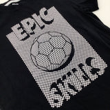 'Epic Skills' Football Black T-Shirt - Boys 10-11 Years