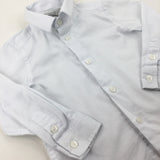 White Long Sleeve Shirt - Boys 18-24 Months