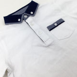 White Polo Shirt - Boys 4-5 Years