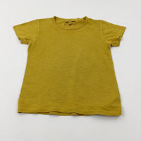 Mustard Yellow T-Shirt - Boys 5-6 Years