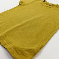 Mustard Yellow T-Shirt - Boys 5-6 Years