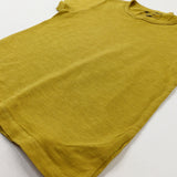 Mustard Yellow T-Shirt - Boys 5-6 Years