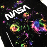 'NASA' Colourful Black T-Shirt - Boys 11-12 Years