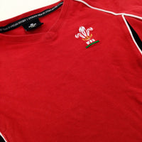 'WRU' Wales Rugby Red T-Shirt - Boys 7-8 Years